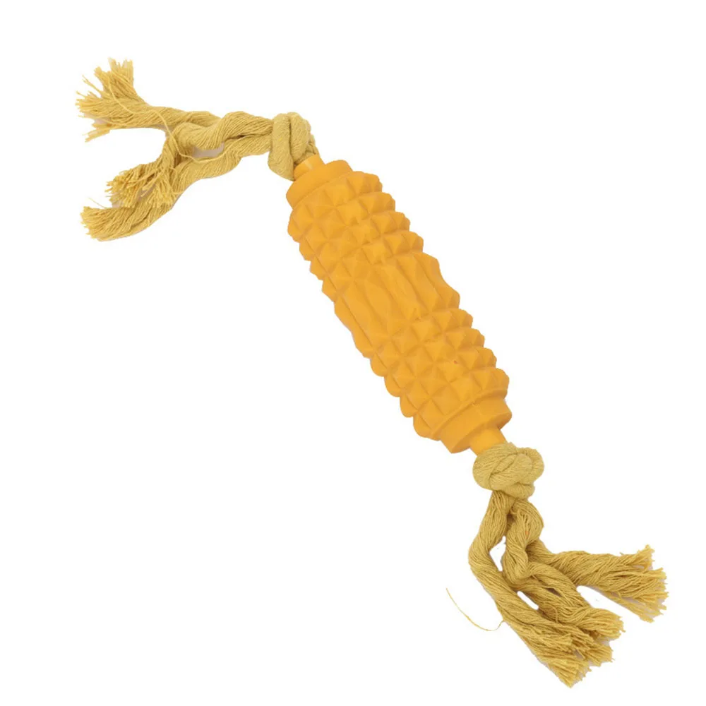 Juguete para masticar para perros duradero, látex chirriante, juguete interactivo Molar para mascotas para cachorros, perros pequeños y medianos,