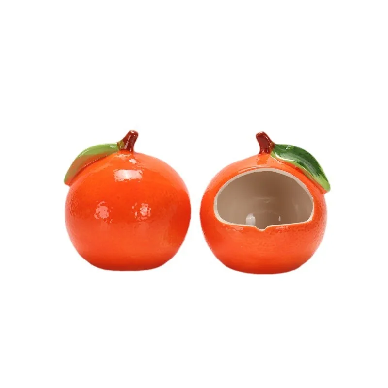 Cama cerámica para hámster con forma de fruta - nido refrescante