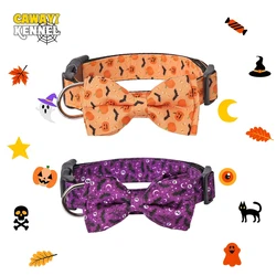 Collar para gato con estampado Halloween – Ajustable