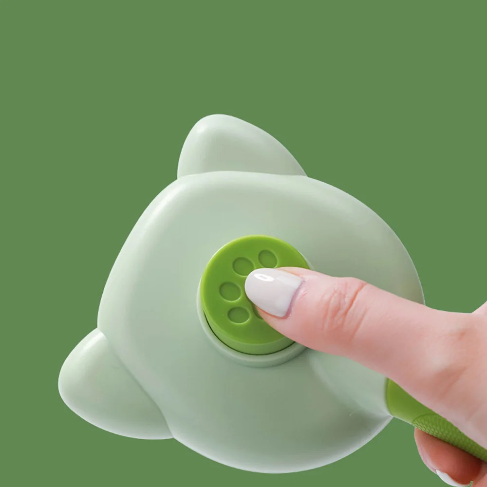 Peine y cepillo para mascotas: herramienta profesional de cuidado de mascotas para gatos y perros, removedor de pelo de perros eficaz, cepillo de limpieza de piel de gato, - imagen 4