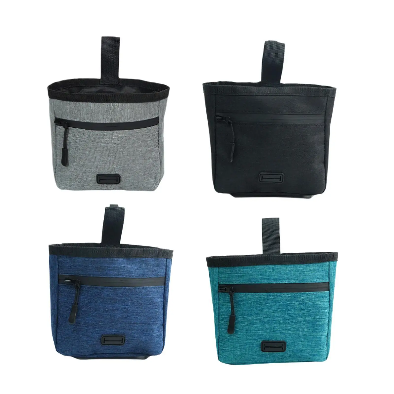 Bolsa para golosinas para perros, evita derrames, resistente, tamaño de bolsillo pequeño, estuche de recompensa para aperitivos, bolsa para golosinas para mascotas para viajes y uso al aire libre - imagen 3