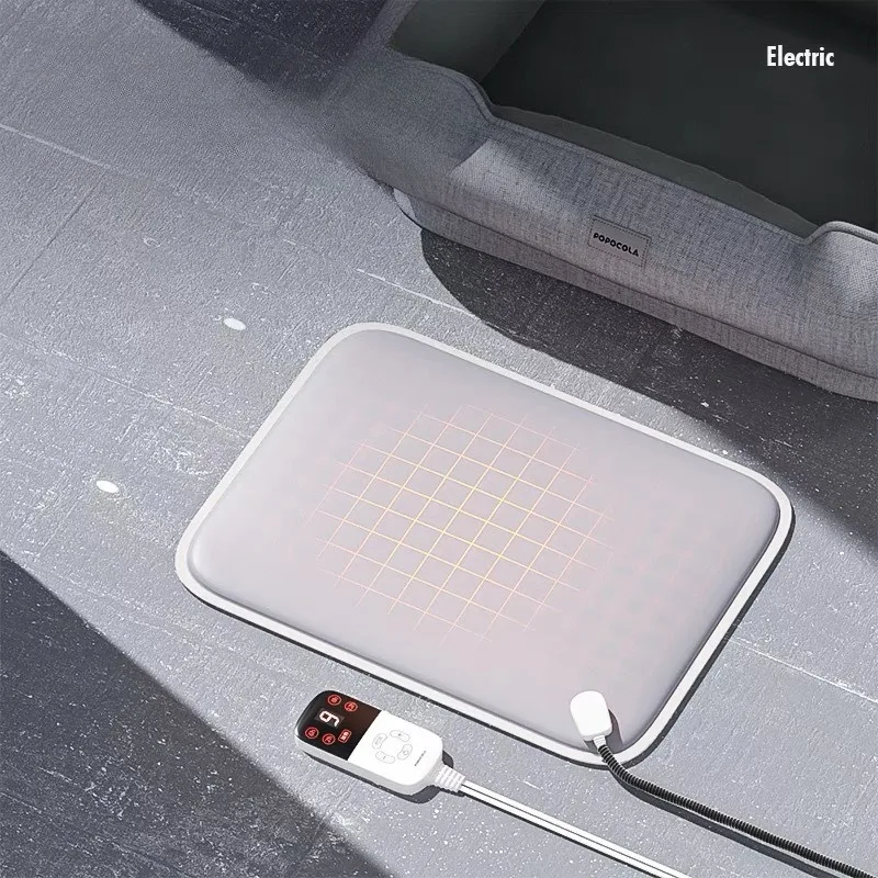 Cama para gatos con calefacción eléctrica, cama para gatos lavable y extraíble para invierno, camas para gatos con Control de temperatura y sincronización, sofá para perros de interior de lujo - imagen 2