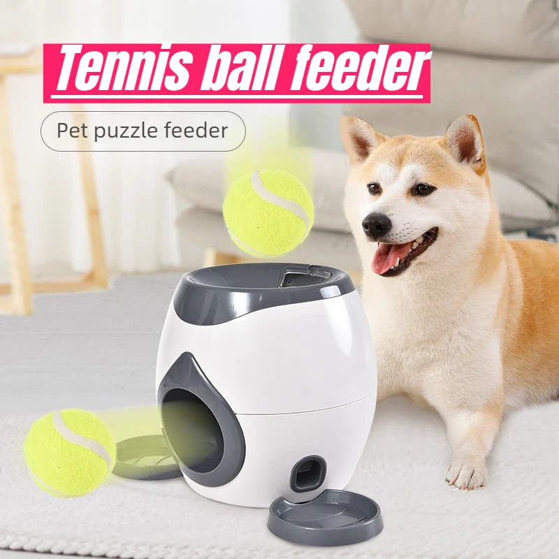 Lanzador de Pelotas para Perros - Juguete Interactivo y Dispensador - imagen 4