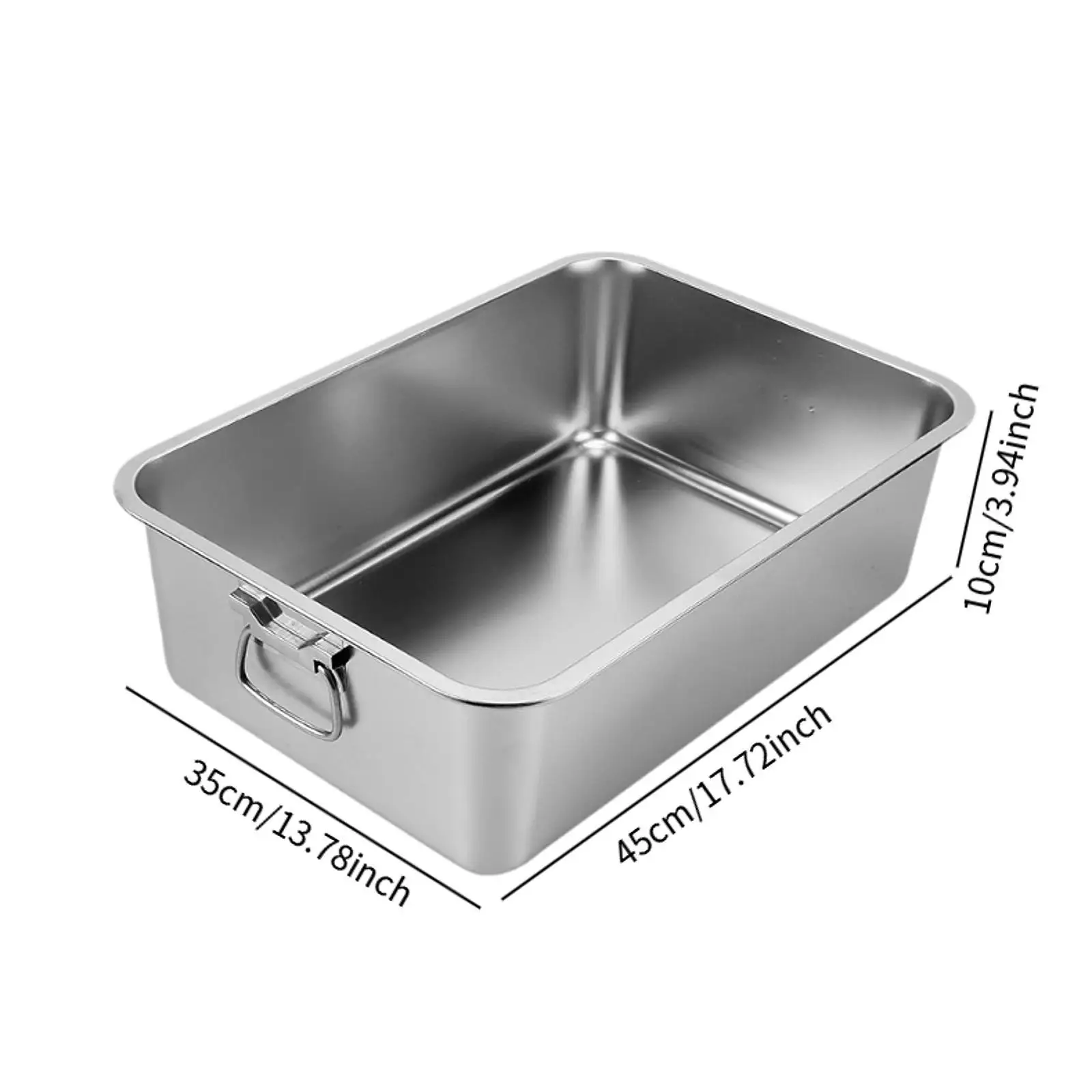 Cat Litter Box Anti Splashing High Sided Kitten Toilet High Sided Litter Pan