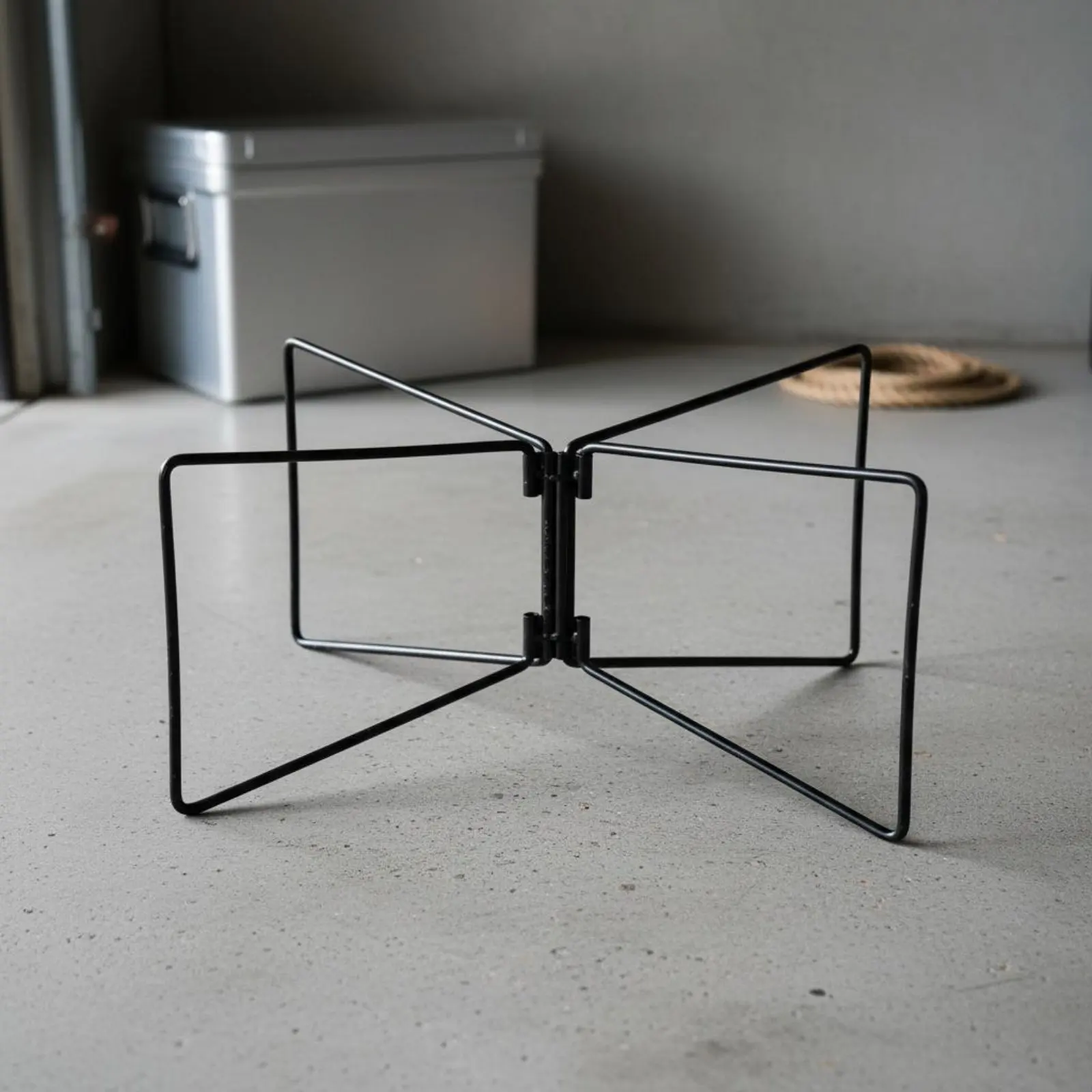 Soporte plegable bebidas X metálico nevera portátil para perros gatos - imagen 2