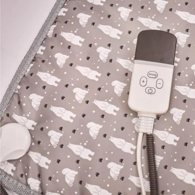 Almohadilla calefactora para mascotas, manta eléctrica impermeable para cachorros, alfombrilla de calentamiento para perros y gatos, almohadillas calefactoras antimordeduras con temporizador Digital y - imagen 2