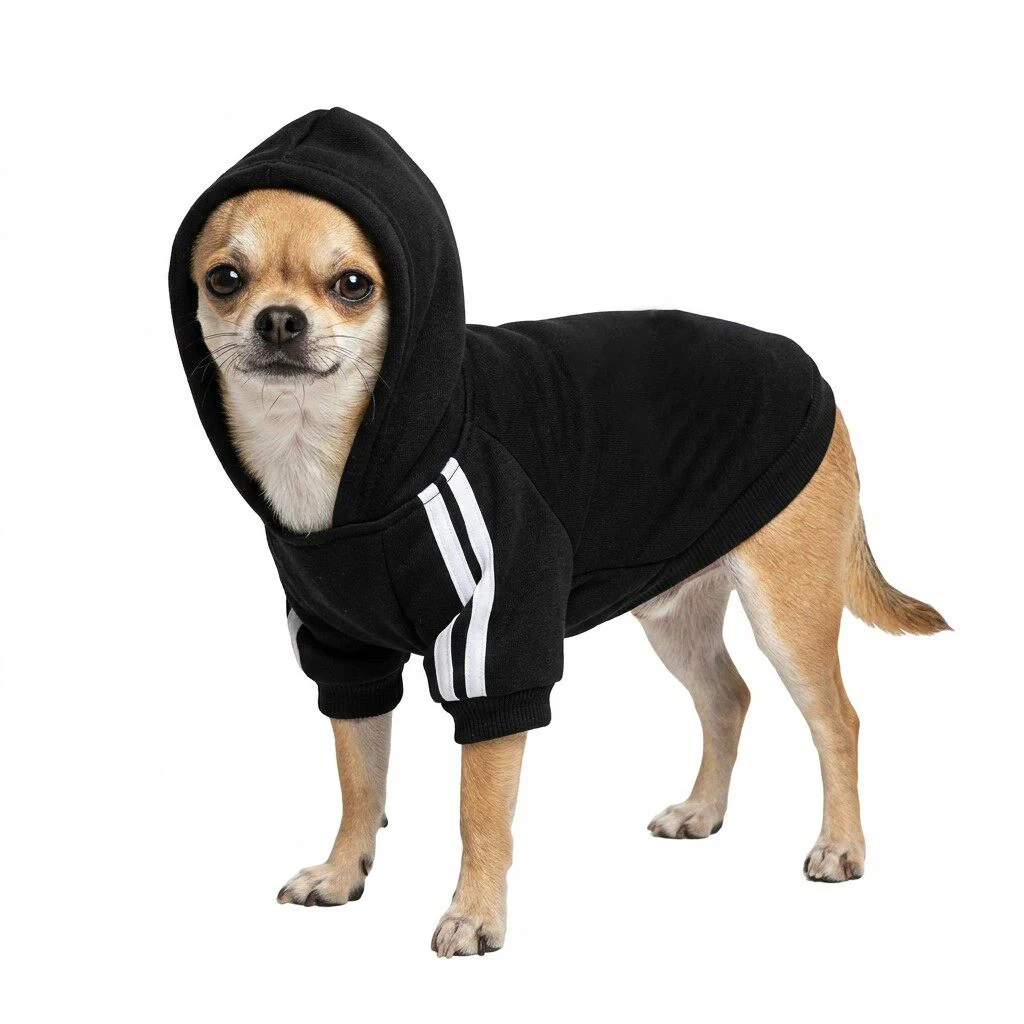 Ropa deportiva para perros - sudadera de algodón con capucha - imagen 5