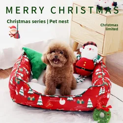 Nido para mascotas, estera para gatos, cama para perros, uso para dormir, estera para dormir para perros pequeños, nido para gatos, perrera para todas las estaciones, mantiene el calor en invierno, productos para mascotas