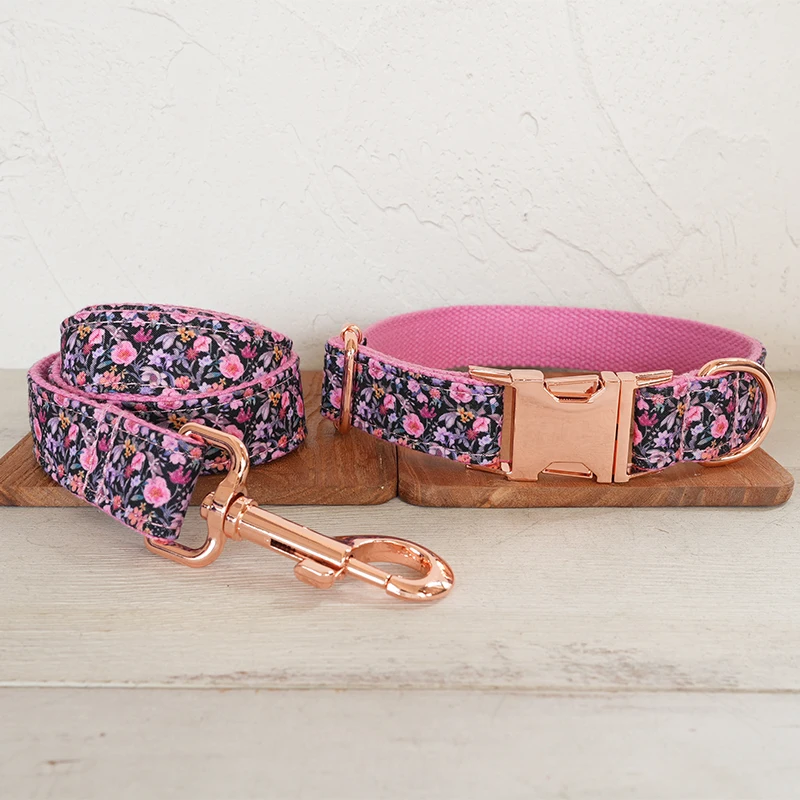 Dog Collar Leash Set