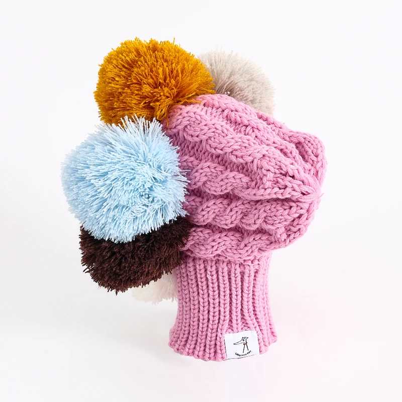 Sombrero de Galgo Italiano, gorro de punto con cuentas de Whipple, lindo perro, Invierno - imagen 3