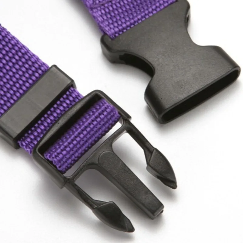 Cinturón de seguridad para automóvil para mascotas con longitud ajustable, correas de nailon sólidas para perros, suministros multifuncionales para perros al aire libre, cables básicos - imagen 3