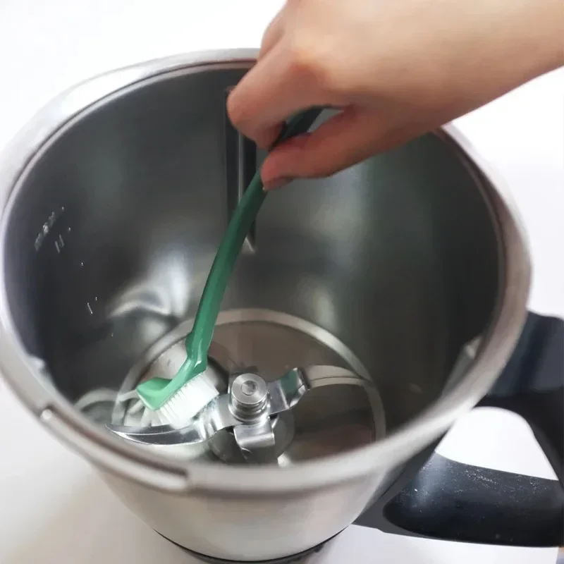 3 unids/set cuenco robusto olla hoja cuchillo cepillo de limpieza limpiador de lavado para procesador mezclador de alimentos TM31 TM5 TM6 TM21 - imagen 4