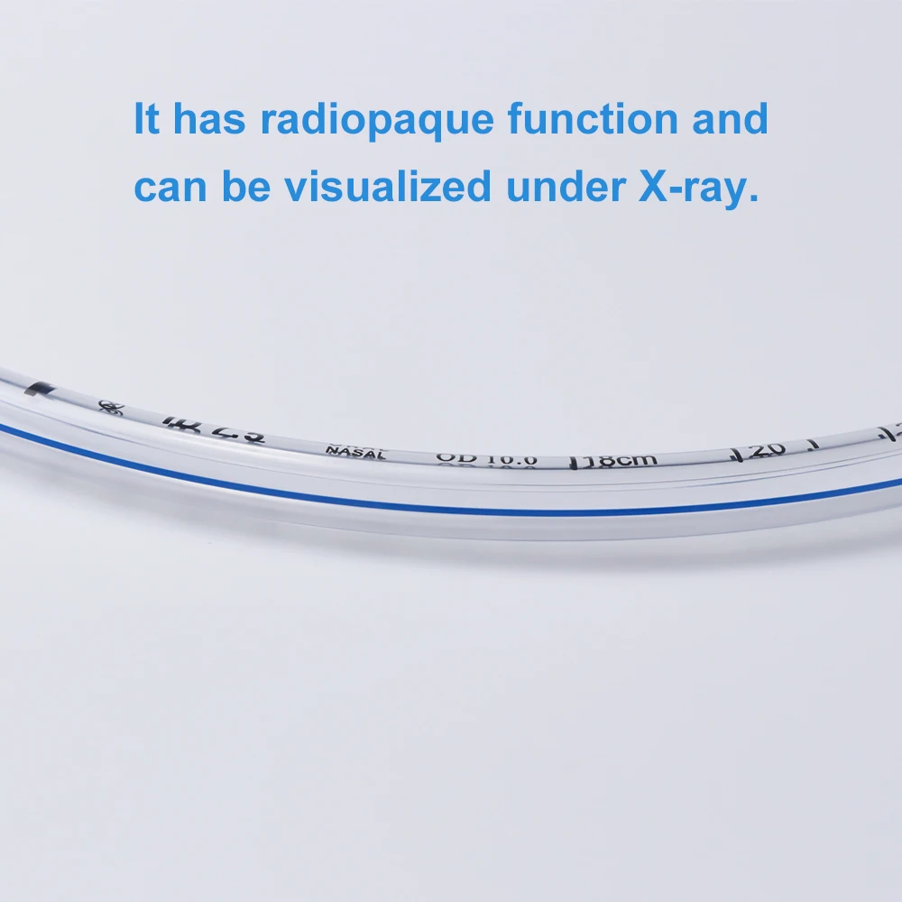 Tubo endotraqueal de PVC estéril desechable para mascotas con puños, puño de alta volumen y baja presión, equipo veterinario de línea Visible de rayos X - imagen 4