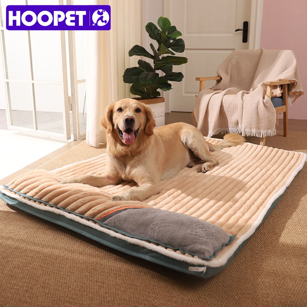 HOOPET-cojín acolchado para cama de perro, colchoneta extraíble para perros pequeños y grandes, camas y casas para gatos, colchón duradero supersuave