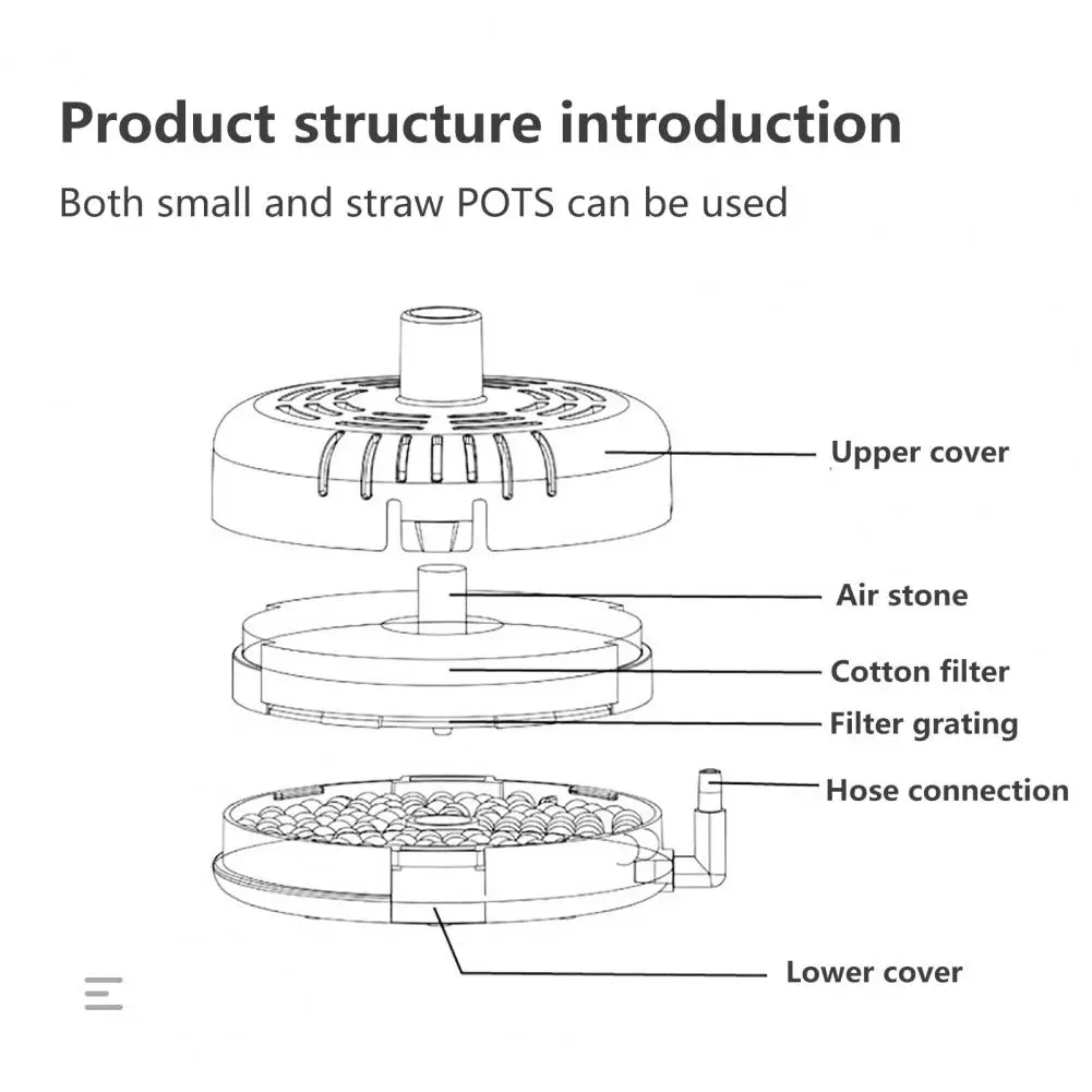 Filtro de medios reemplazables, filtro sumergible silencioso ultrafino para acuario, pequeño tanque de peces con tortuga para una eficiencia - imagen 5