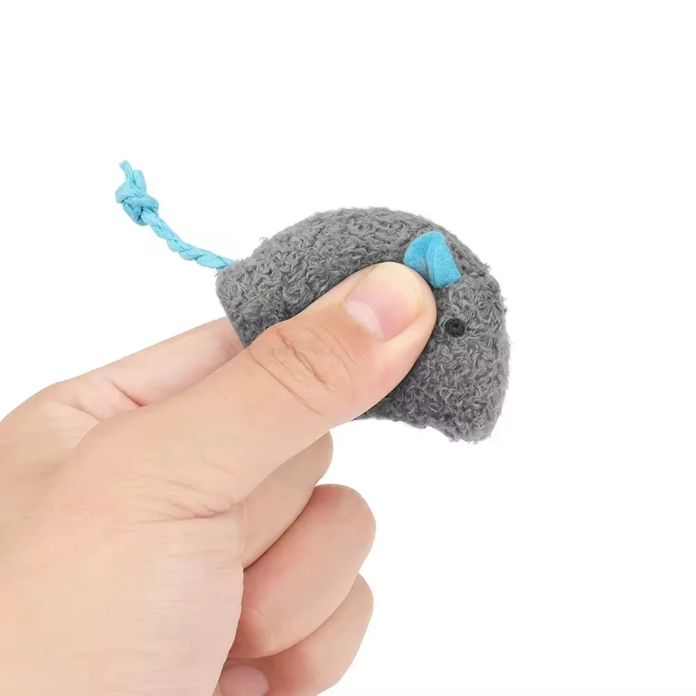 5 uds sonajero gato ratón juguetes preenchidos hierba gatera juguete interactivo para gatitos ratones para gatos juguetes resistencia a mordeduras gato juguete accesorios para gatos - imagen 4