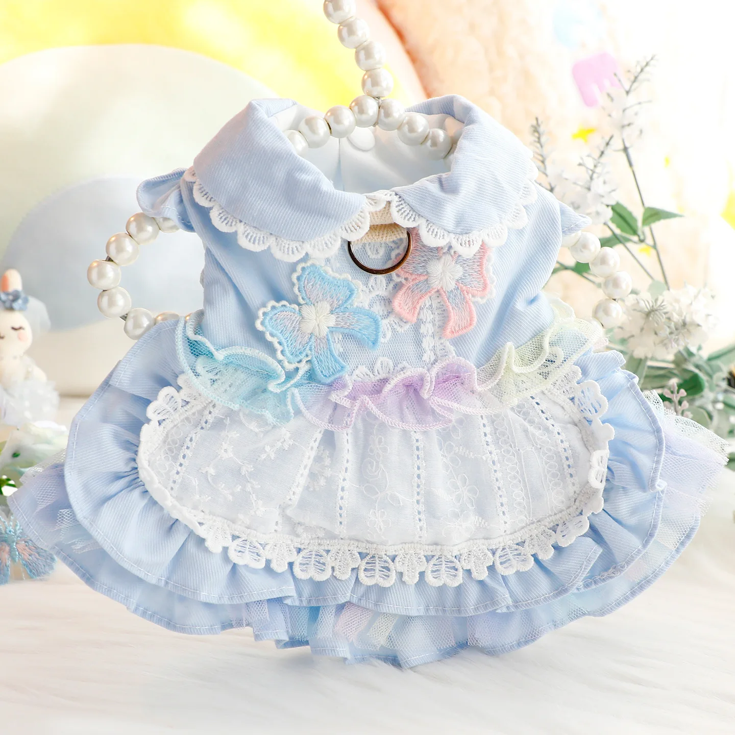 Vestido de princesa para perros – Disfraz Lolita Chihuahua y Yorkie - imagen 2