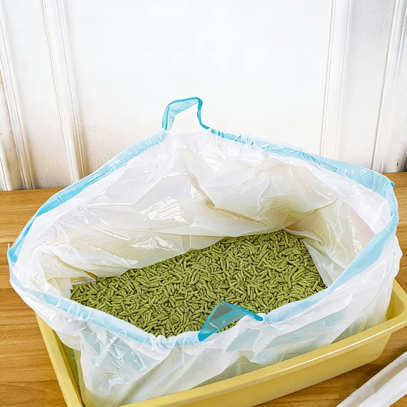 Bolsas para excrementos de gatos con cordon engrosado practico - imagen 2