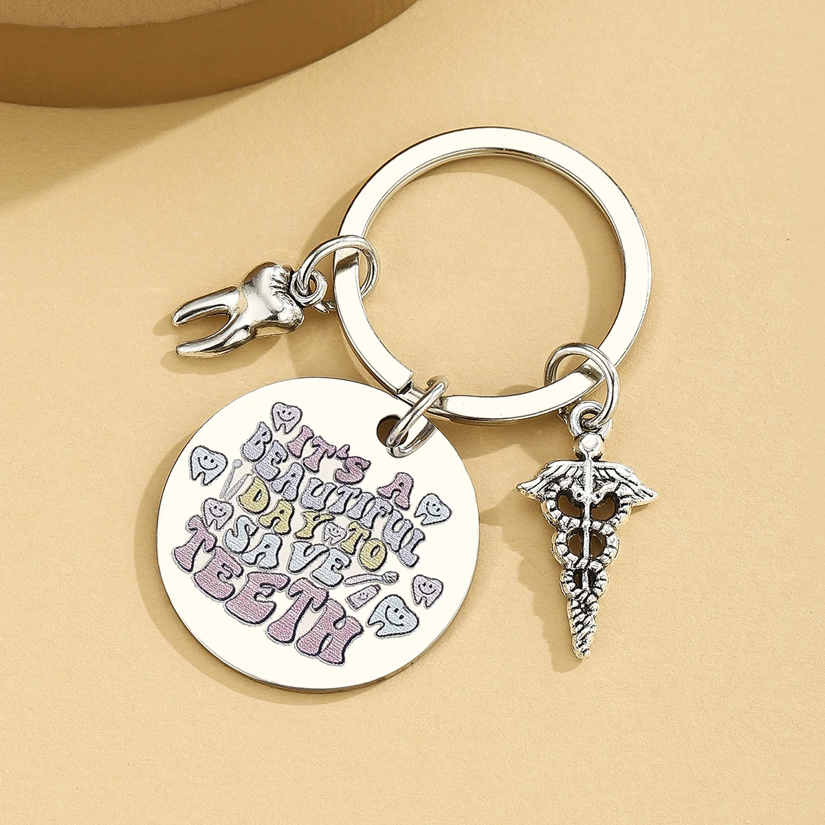 Accesorios de asistente Dental, regalos de higiene Dental, llavero de asistente de dentista, regalos de agradecimiento de dentista - imagen 5