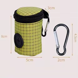 Dispensador de Bolsas para Excrementos de Perro Portátil Colgante