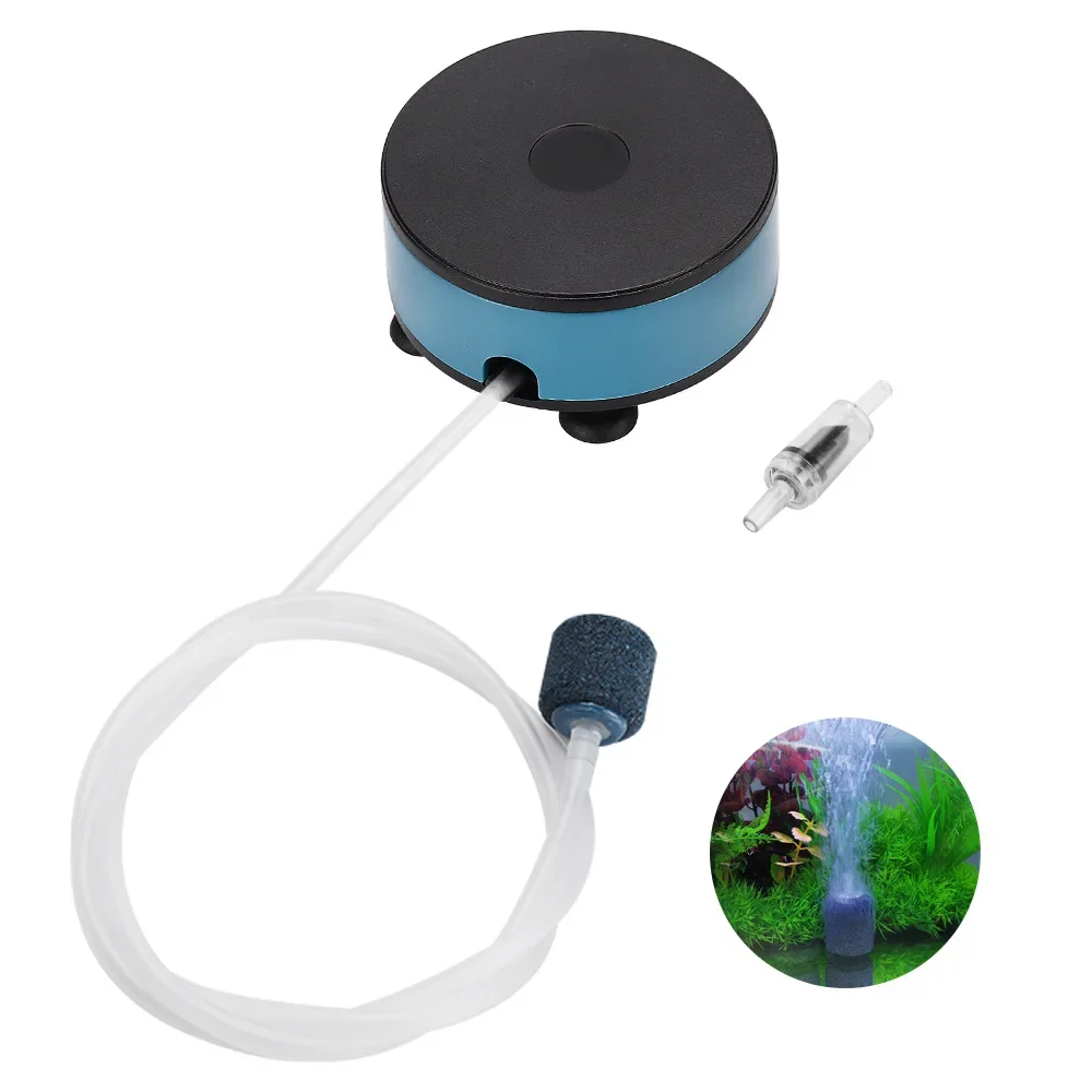 Bomba de aire y oxígeno USB para acuario – compresor compacto silencioso