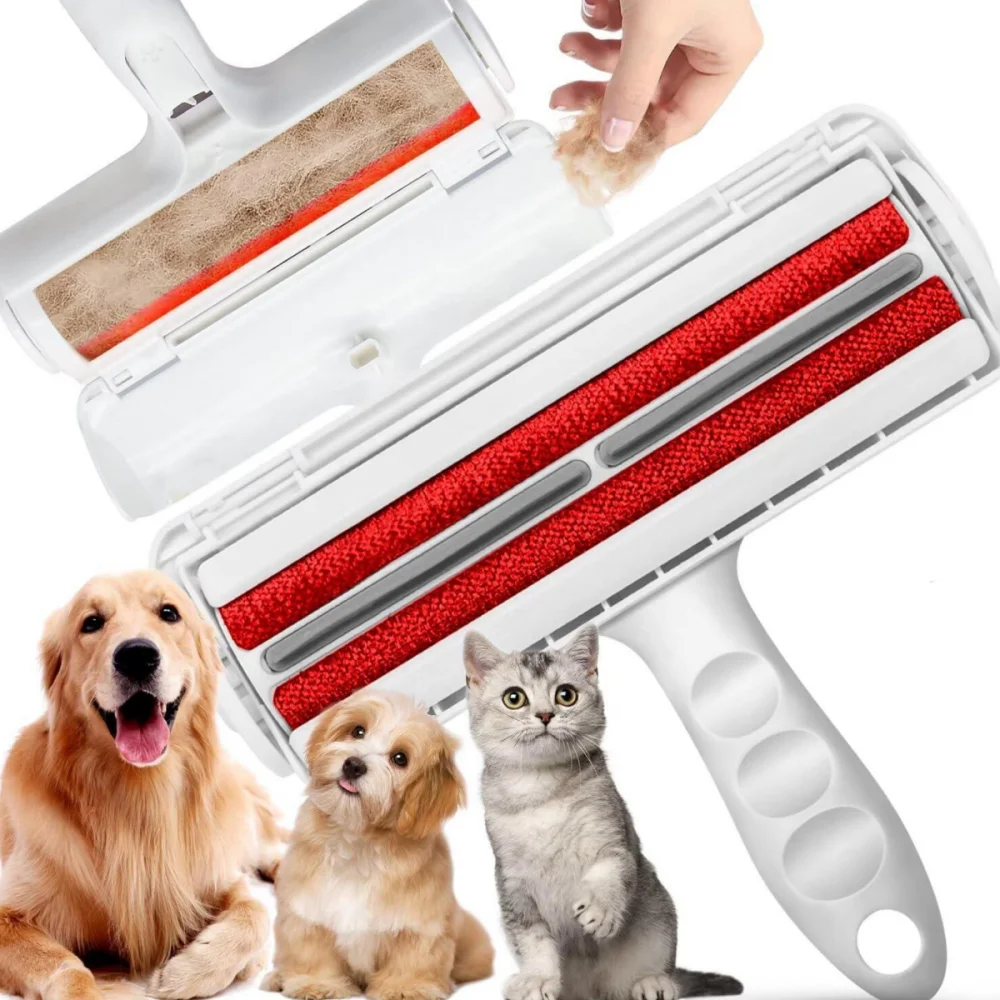 Guantes estáticos para mascotas, guantes de depilación estática, cepillos de aseo reutilizables y eficientes para el hogar, rodillo de depilación para mascotas - imagen 4