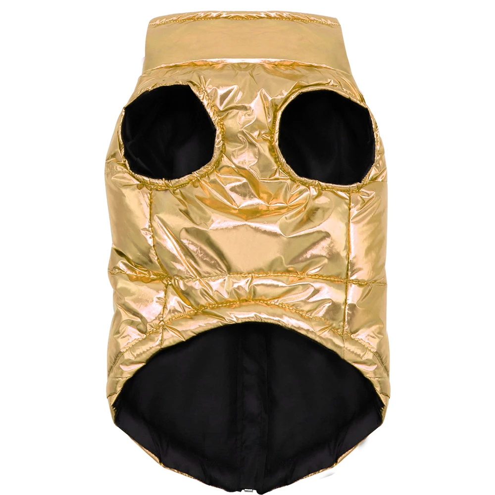 Ropa impermeable para perros, chaqueta cálida de invierno para perros pequeños, abrigo para mascotas, chaleco para cachorros, ropa para perros pequeños y medianos, Chihuahua, Bulldog, Pug - imagen 5