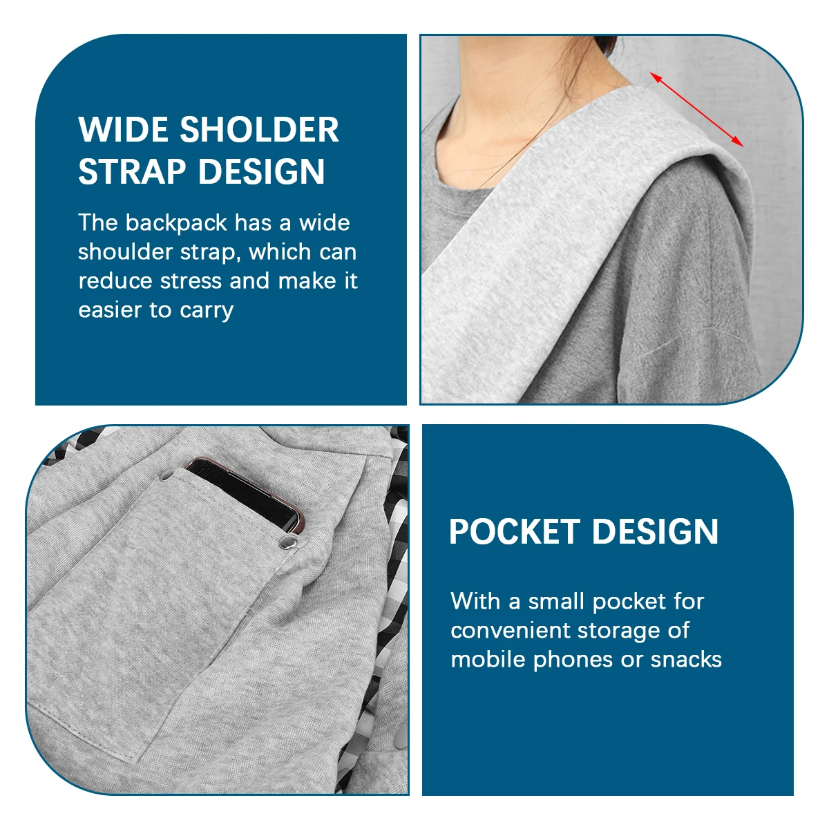 Bolsa transportadora para cachorros y gatos, bolso de hombro para viajes al aire libre para perros, bolso de mano cómodo individual de algodón - imagen 4