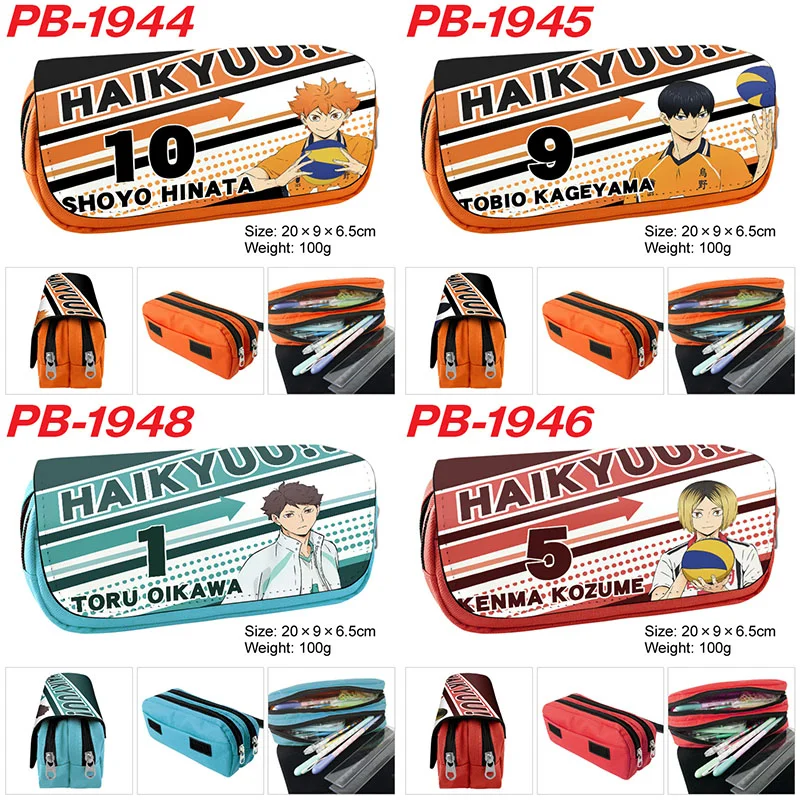Estuche para bolígrafos Haikyuu Hinata Shoyo para gatos y perros