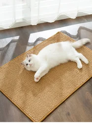 Rascador de gatos, alfombrilla de Sisal para afilar clavos, Protector de sofá, poste rascador de muebles, almohadilla raspadora alternativa para árbol de gato
