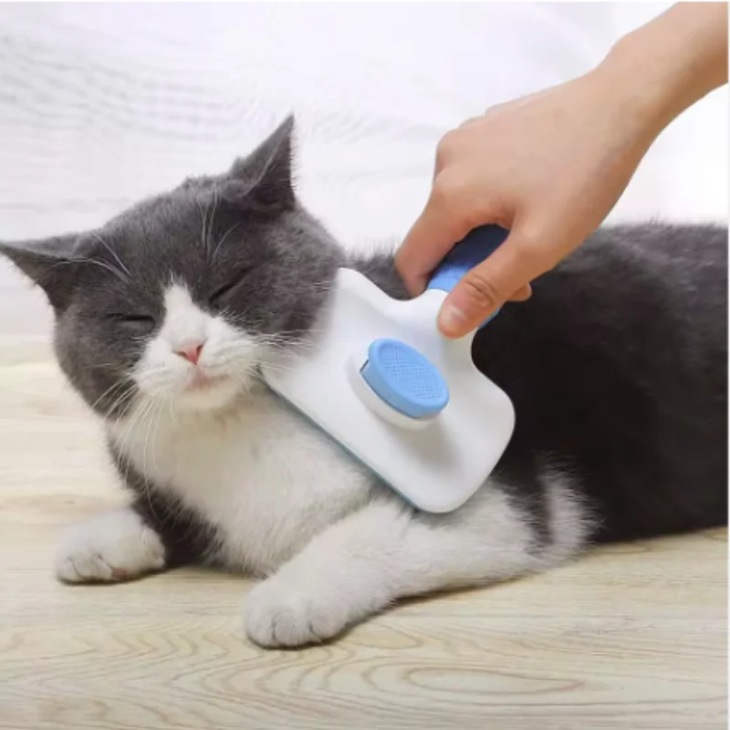 Cepillo quitapelusas autolimpieza para perros y gatos - imagen 4