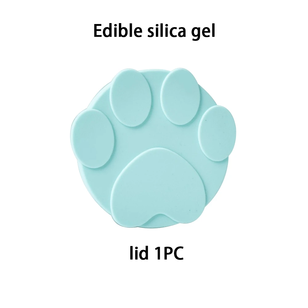 Tapa enlatada de silicona reutilizable 3 en 1 para perros y gatos, sellador de alimentos, cuchara, cubierta para alimentos para mascotas, almacenamiento, tapas de mantenimiento fresco, cuenco, accesorios para perros - imagen 4