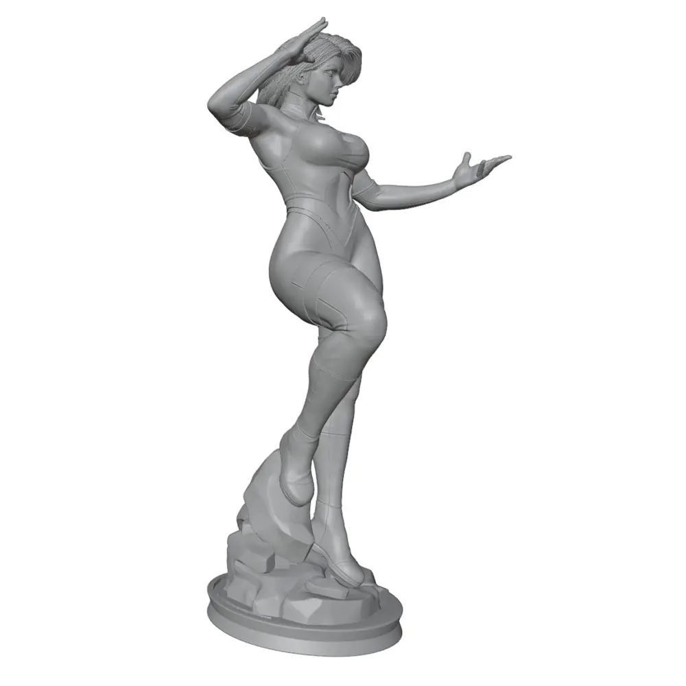 Figura de resina 1/24 para mascota – Modelo decorativo para pintar - imagen 2
