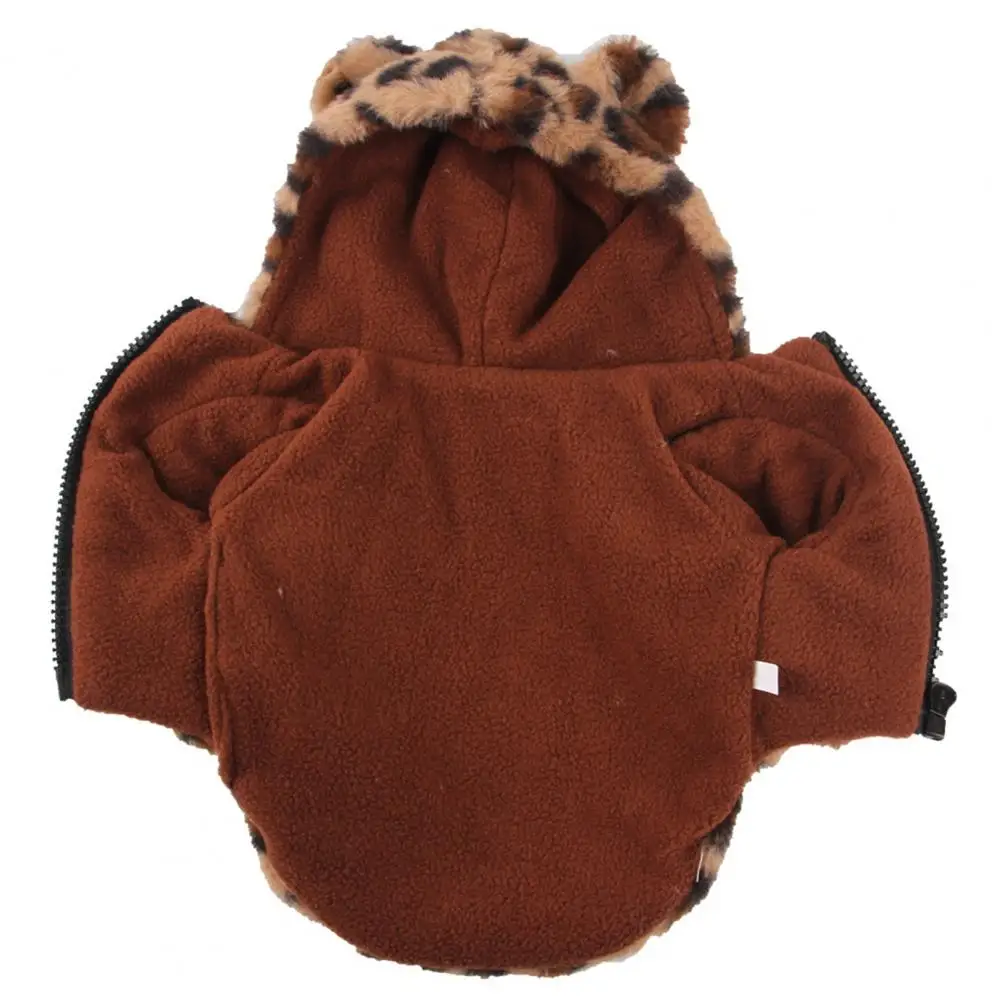 Abrigo con capucha para perro, chaqueta a prueba de viento, ropa de invierno para mascotas - imagen 2