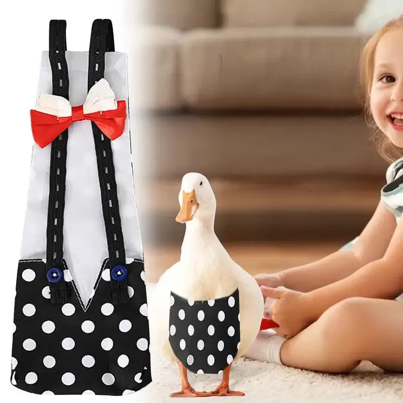 Pañales elásticos lavables con lazo para pollos y patos domésticos - imagen 5