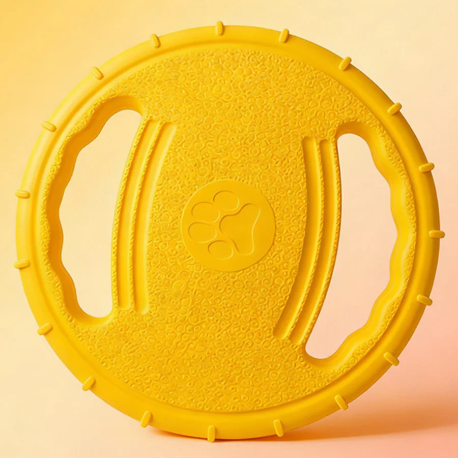 Discos voladores para perros resistentes e interactivos para jugar - imagen 4