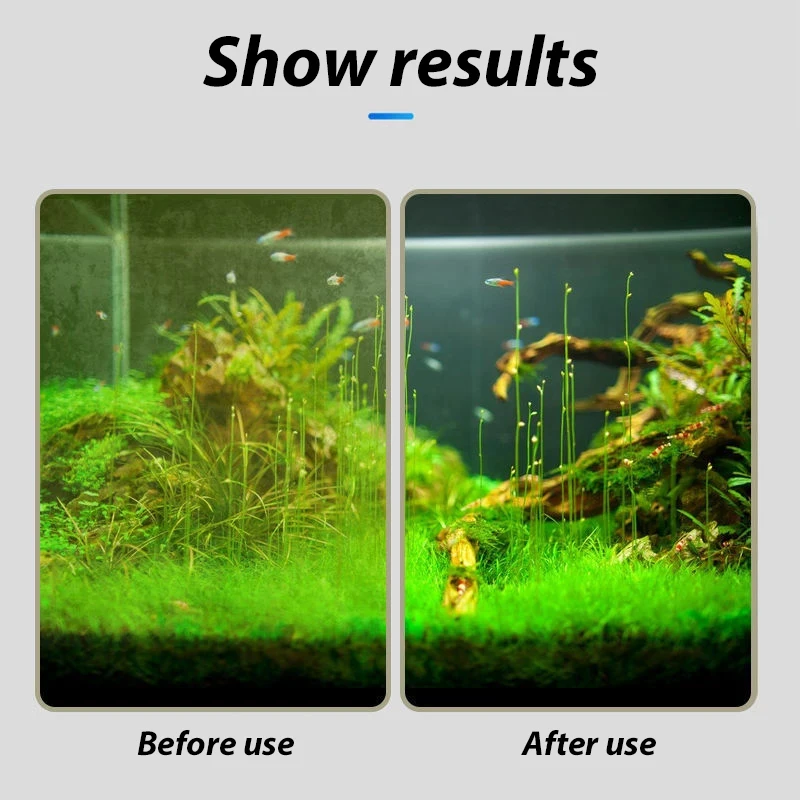 Kit de limpieza para acuario con cepillo, raspador y esponja - imagen 3