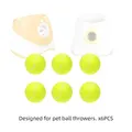 6 tennis balls