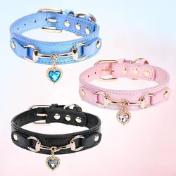 Collar y arnés ajustable cómodo para gatos y perros pequeños