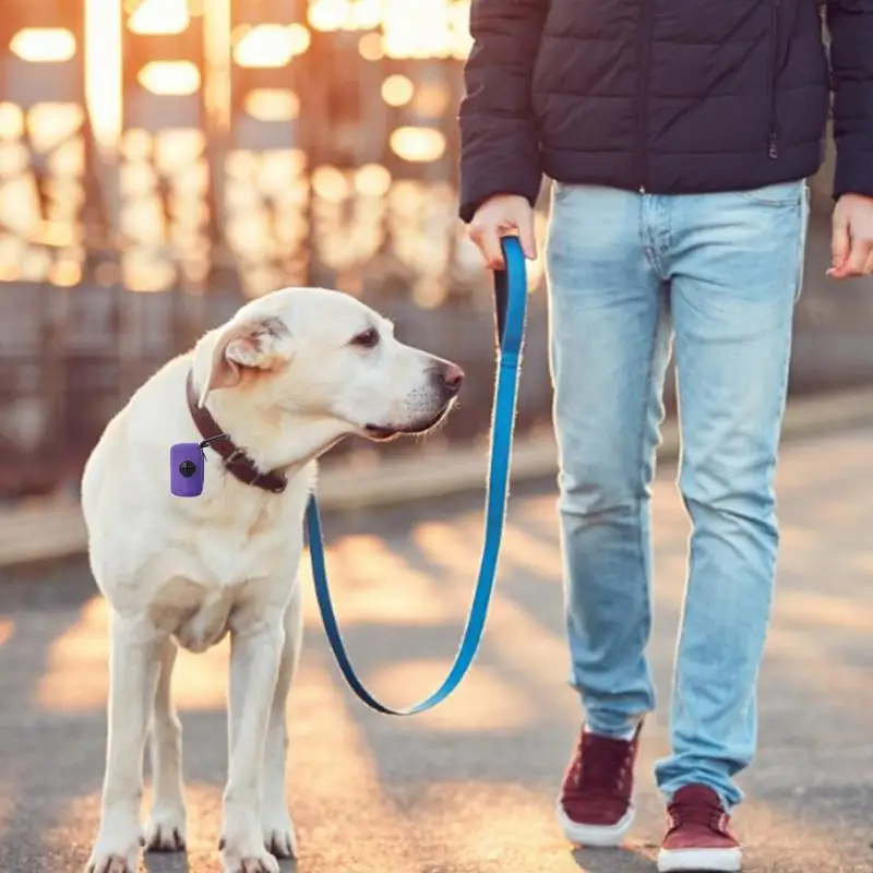 Accesorio de correa de tela de malla, dispensador de bolsas de residuos de mascotas con cremallera, dispensador de bolsas de perro de gran capacidad, soporte portátil para bolsas de caca - imagen 3
