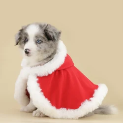 Capa roja Navideña para gatos y perros – Abrigo festive hecho a mano