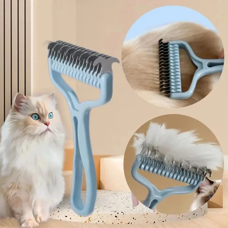 Peine depilación para perros y gatos – pelo largo o corto