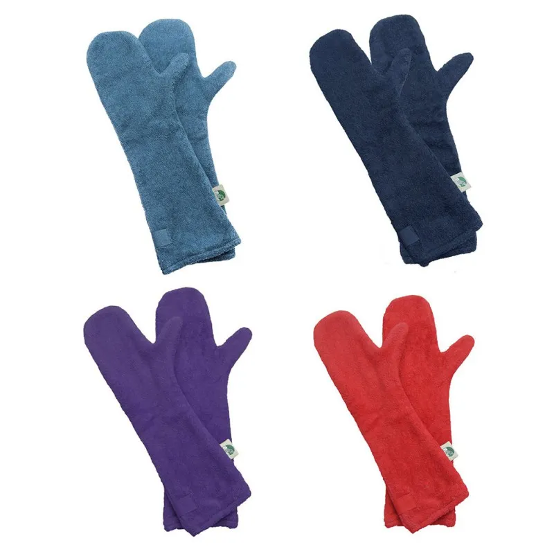 Guantes de secado para perros, gatos, caballos, vaca, cuidado de limpieza de pies, abrigo de secado para cachorros, toalla absorbente de secado rápido, accesorios suaves - imagen 2