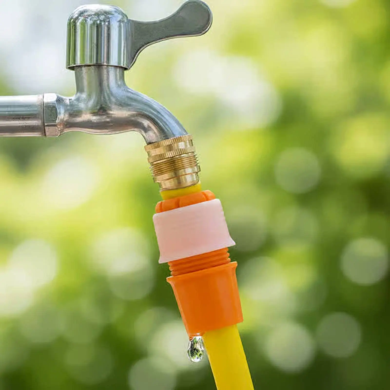 Conector rápido para manguera de agua – adaptador universal antifugas - imagen 4