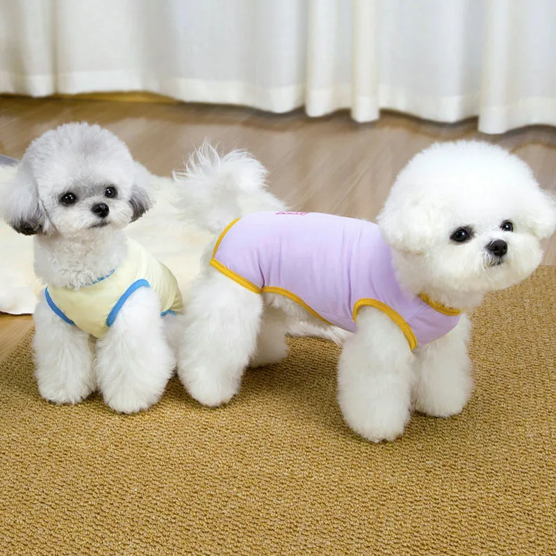 Mono de malla con capucha para perros pequeños – Ropa de verano e invierno - imagen 4
