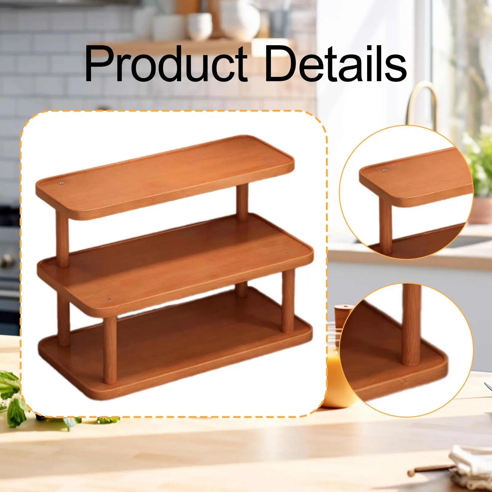 Soporte de exhibición de elevadores, soporte de Perfume escalonado, soporte de almacenamiento portátil de 3 niveles, portavasos Simple para figuras, encimera, dormitorio