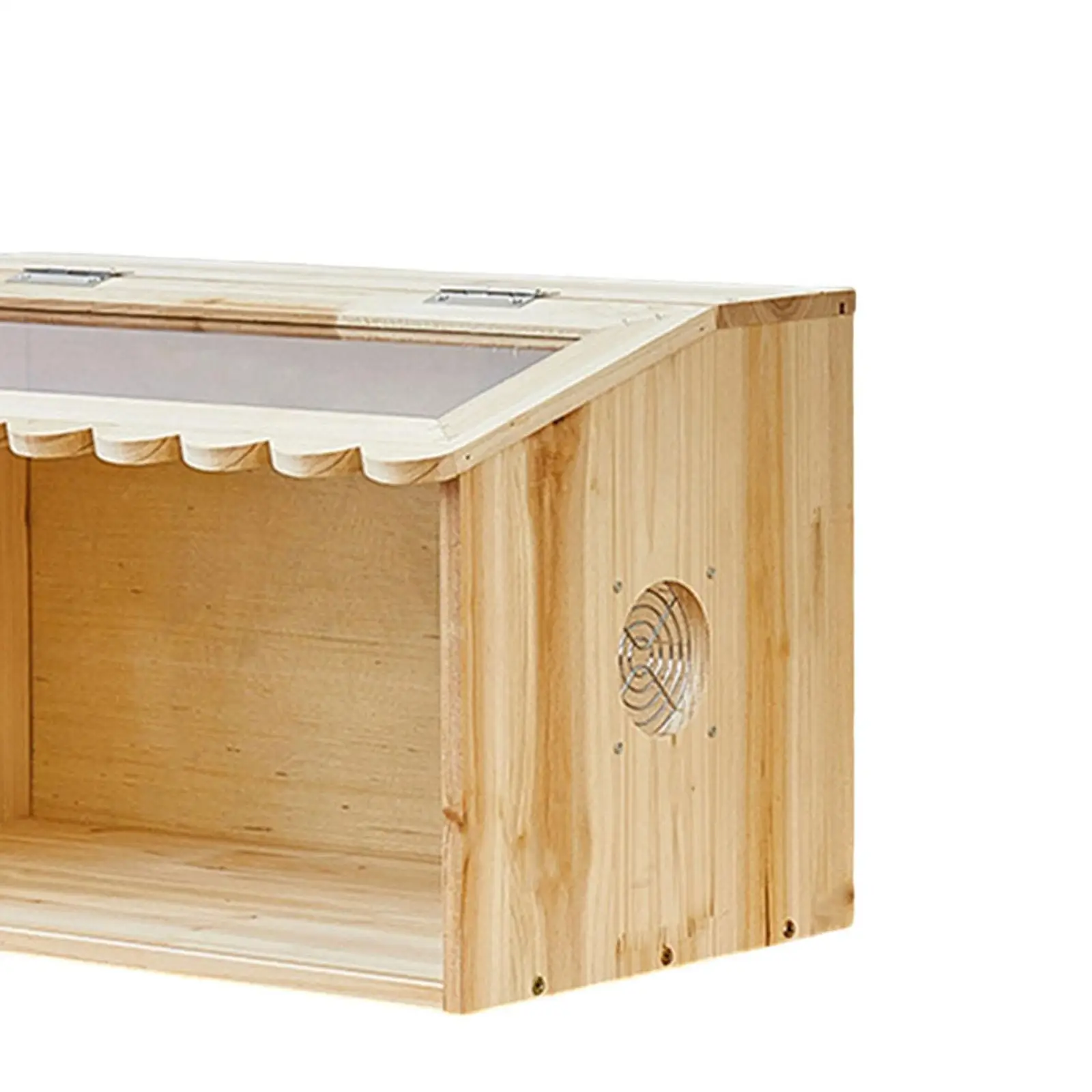 Brooder Box for Hamster Wood Quail Birds Incubators for Duck Gerbils Hideaway