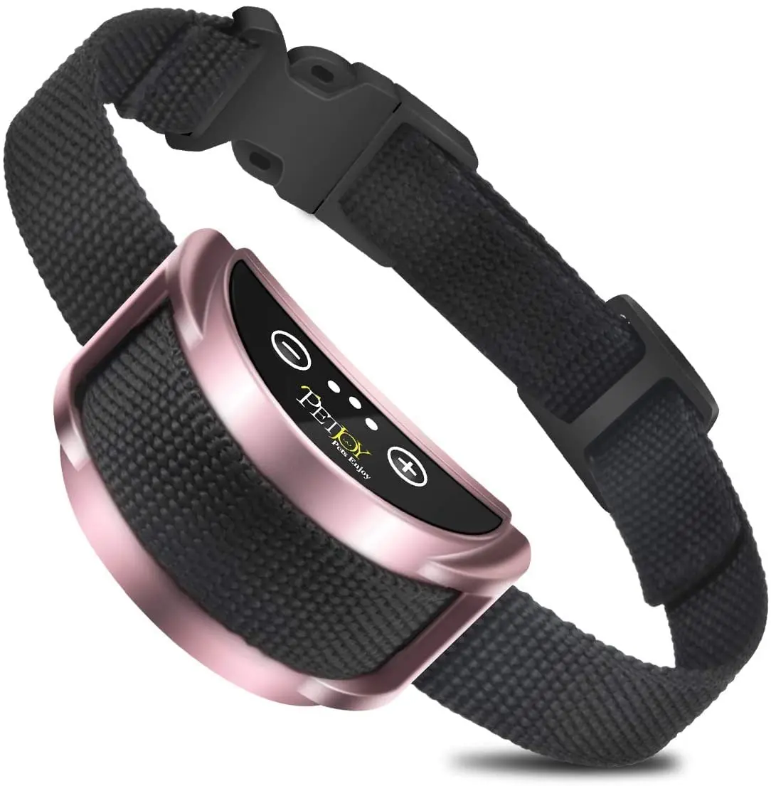 Collar antiladridos recargable con sensibilidad ajustable para perros