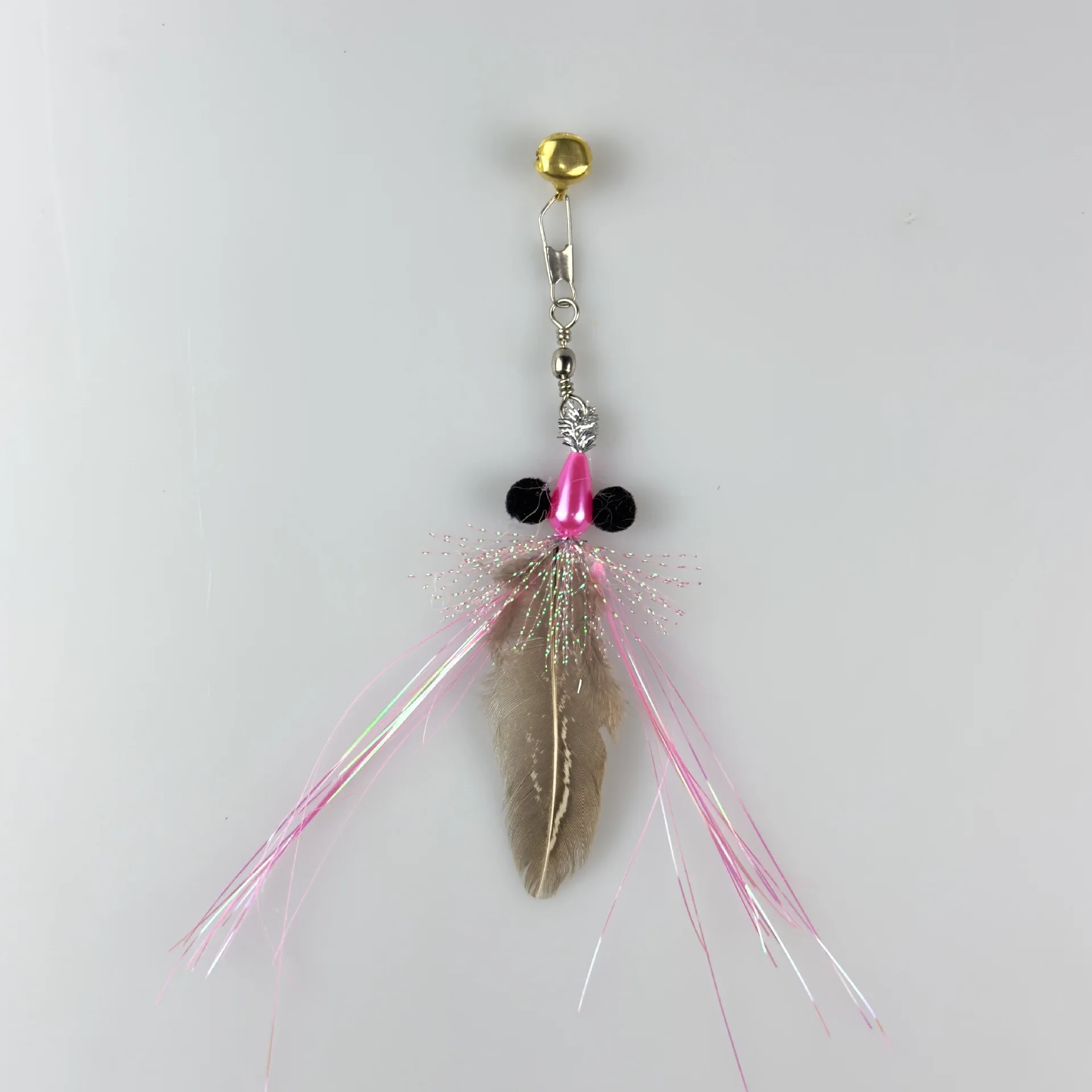 2 uds/3 uds pequeño insecto volador simulado juguete para gatos reemplazar la cabeza accesorios insectos artificiales juguete para mascotas - imagen 4