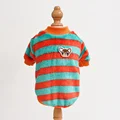 green orange stripes